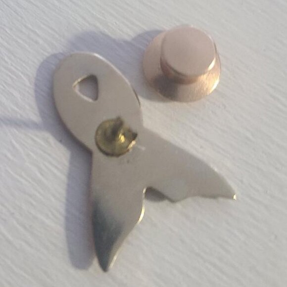 USA Stars And Stripes Cause Ribbon Lapel Pin Tie Tack Brooch - Picture 4 of 4